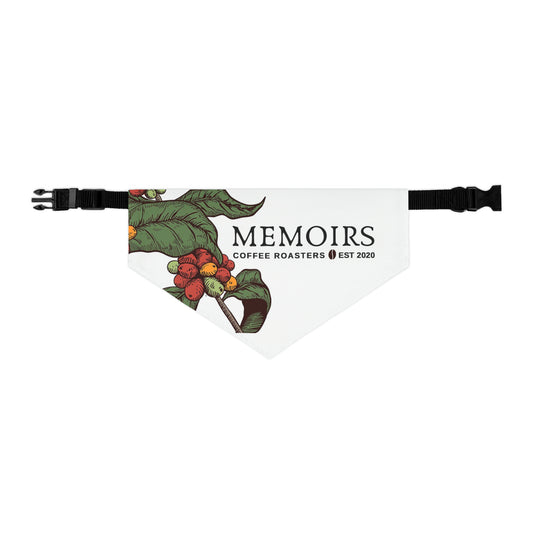 Memoirs Coffee Pet Bandana Collar